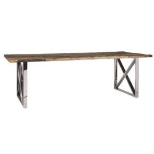 table-plateau-bois-brut-pieds-acier-kensington-richmond-interiors-magasin-meuble-bois&deco-meubles-gibaud-nord-lille-cambresis