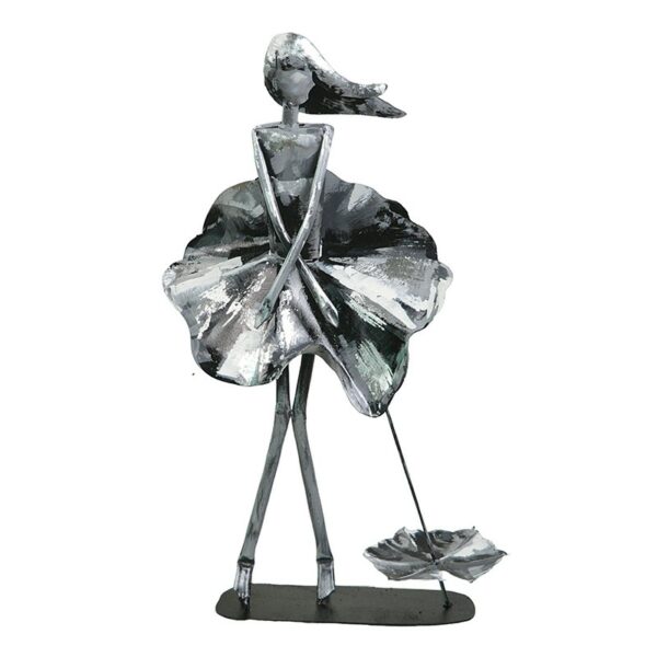 sculpture deco femme gris marylin idee cadeau originale
